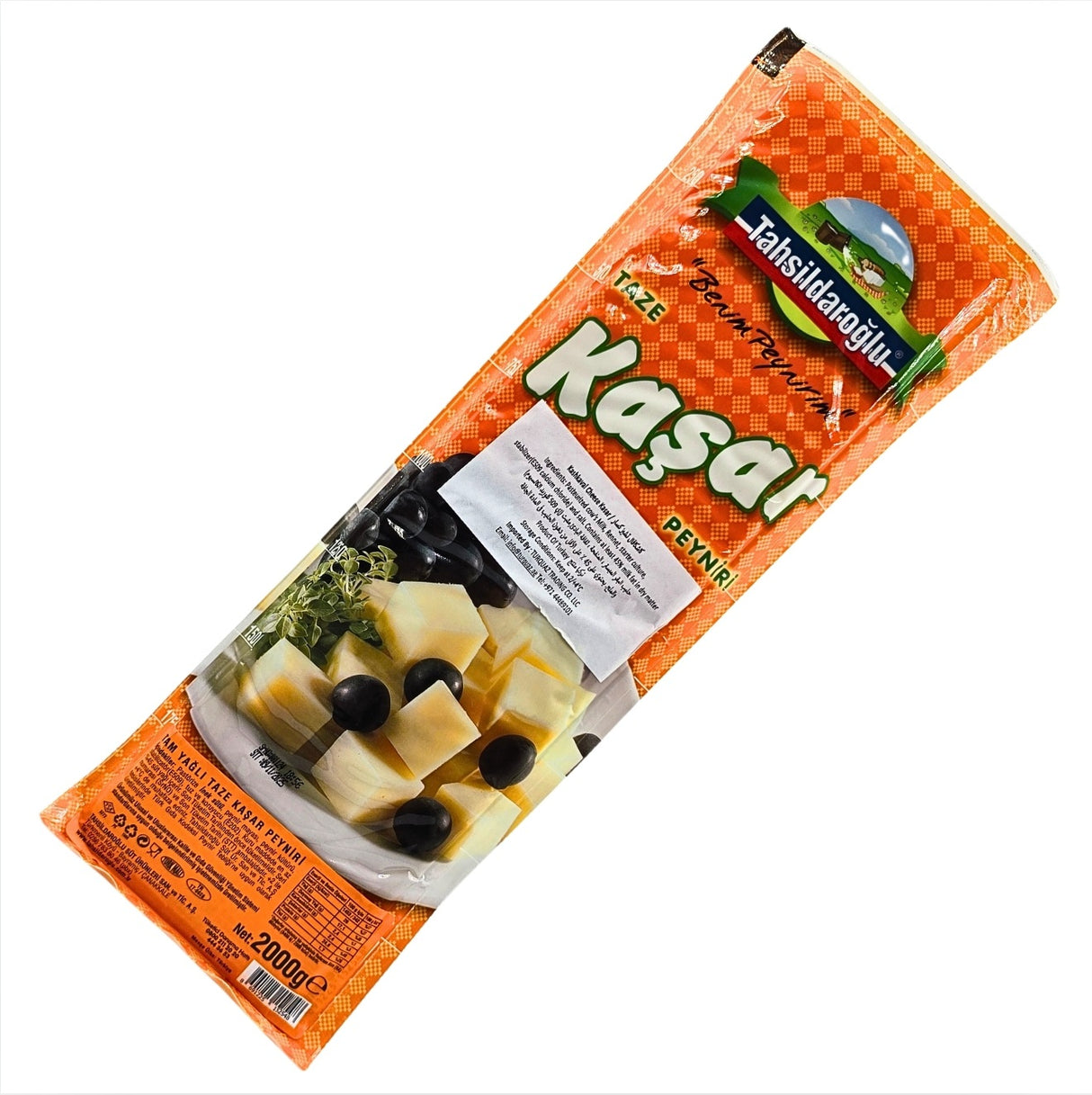 Tahsildaroglu Block Kaskaval Cheese 2kg