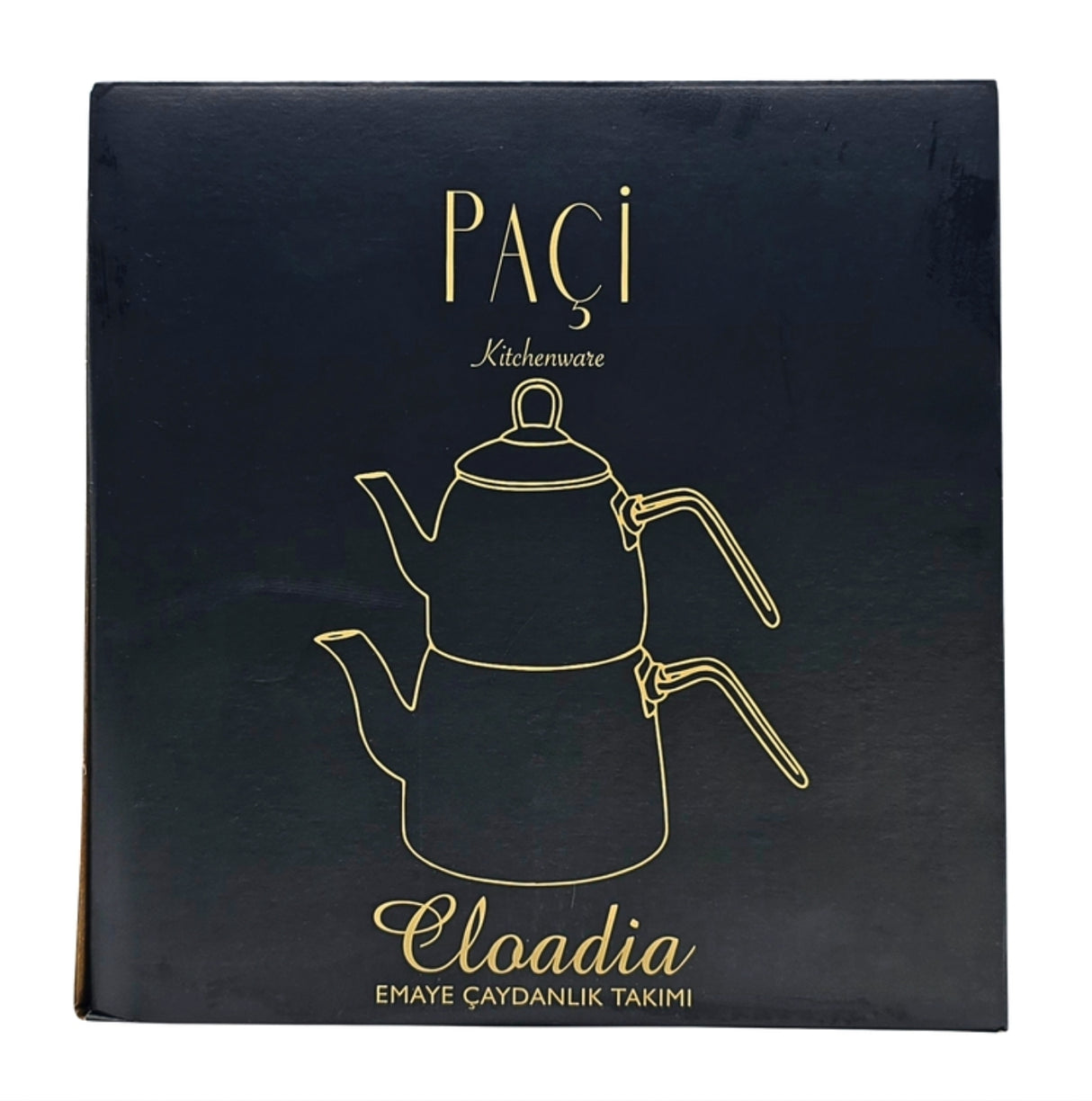 Paci Cloadia Flower Turkish Teapot