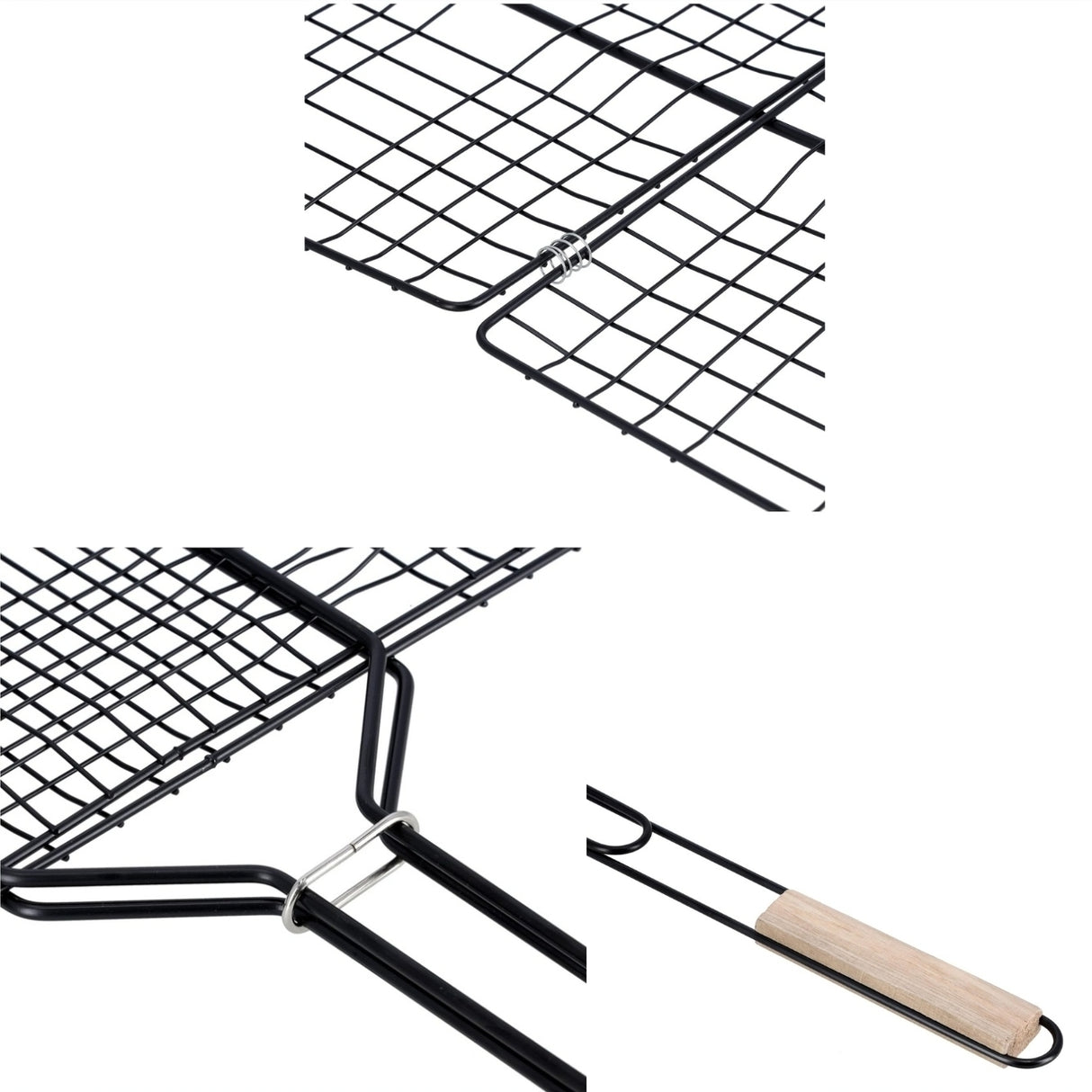 Royal Ford Barbeque Grill Chromium Plated Iron 40X26X60cm