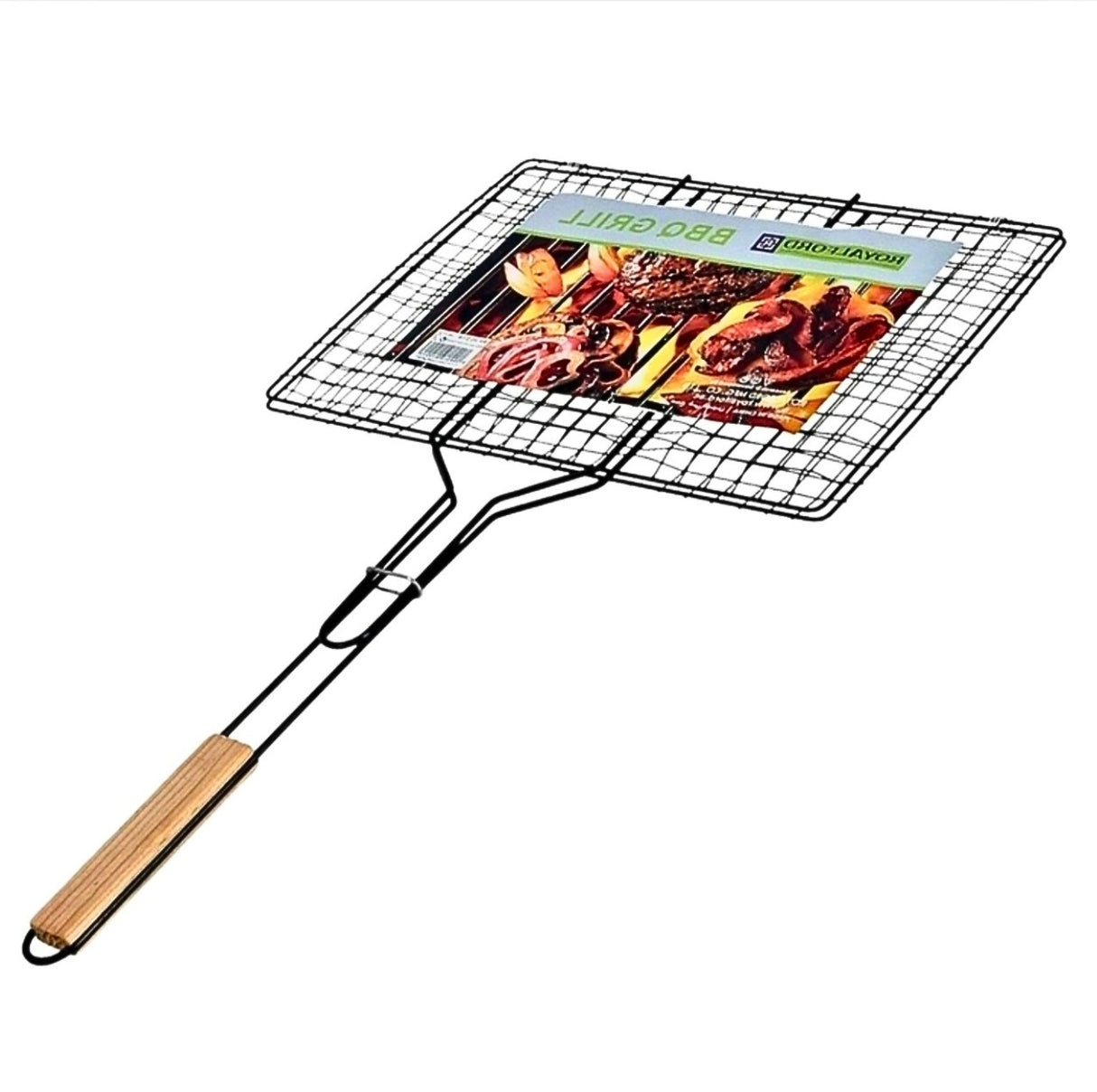 Royal Ford Barbeque Grill Chromium Plated Iron 40X26X60cm