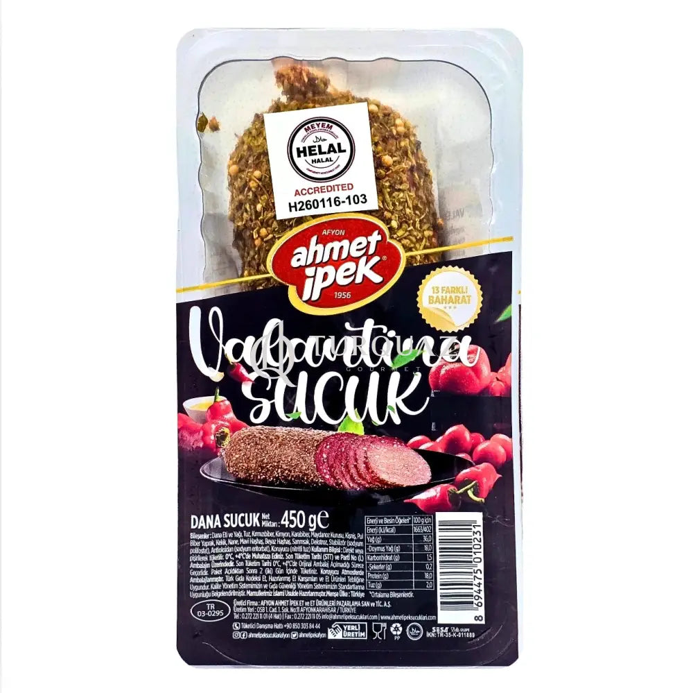 Ahmet Ipek Valentina Sucuk 450g - Ahmet Ipek Valentina Sucuk 450g