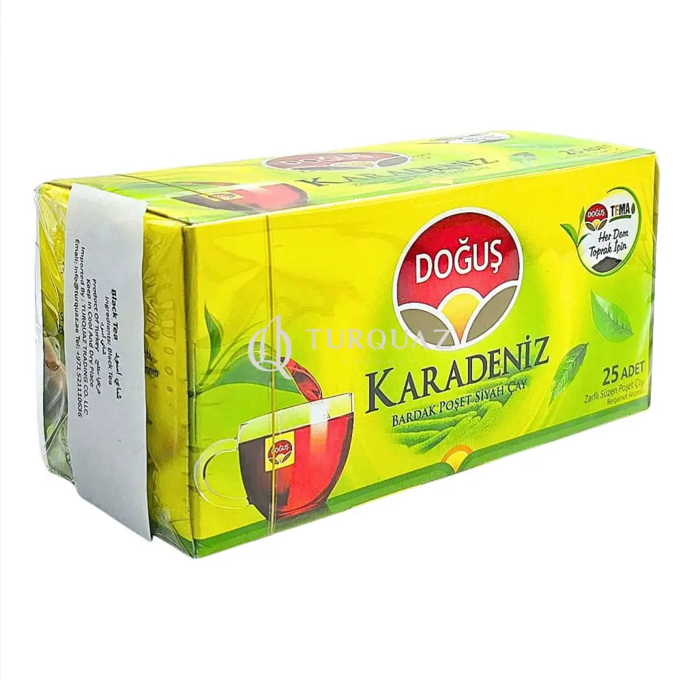 Dogus Karadeniz Teapot Black Tea Bag 25pcsX2g Turkish Tea