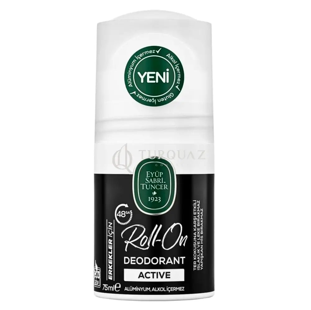 Eyup Sabri Tuncer Active 75ml Men’s Roll-On Deodorant Eyup Sabri Tuncer Active 75 ml Men’s Roll-On Deodorant