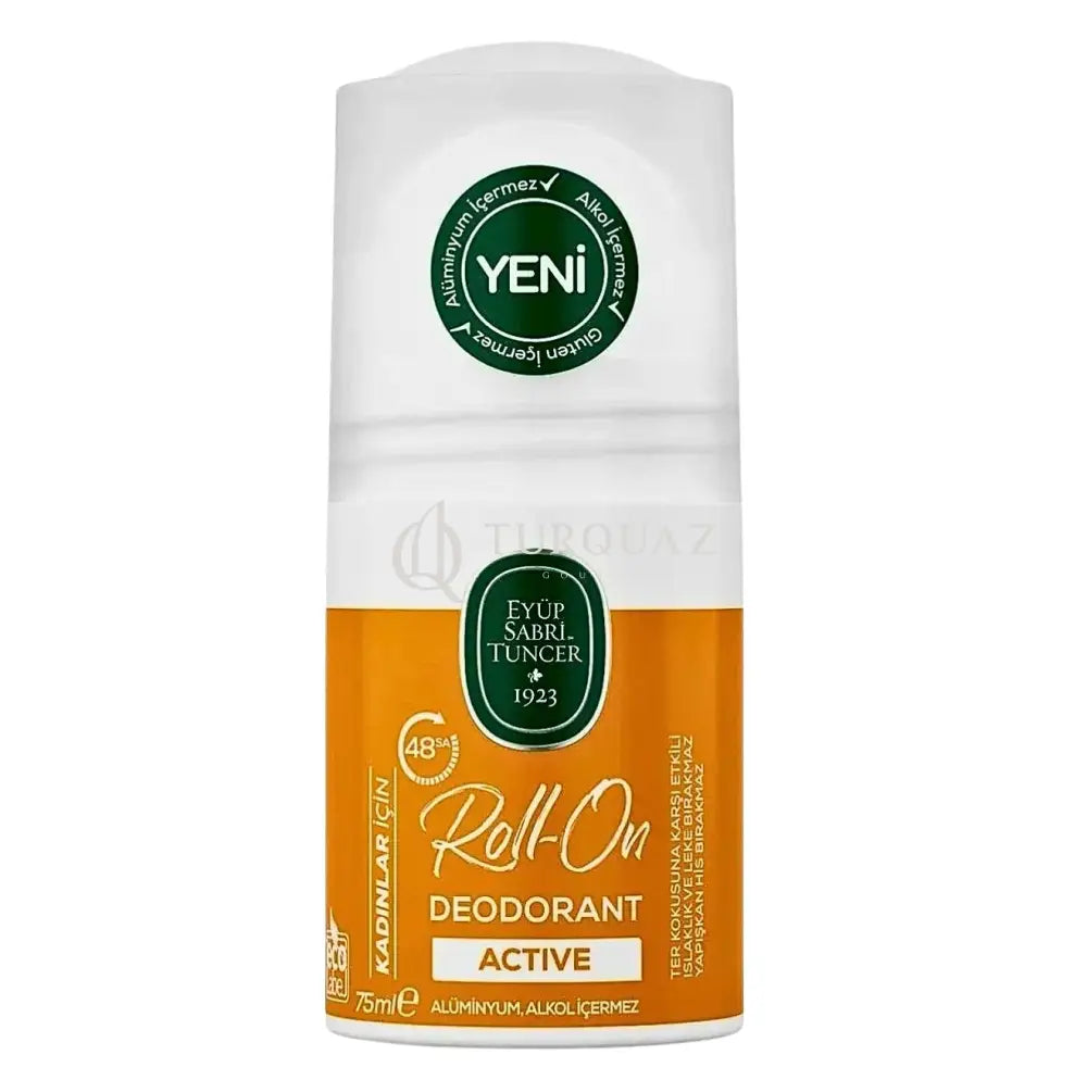 Eyup Sabri Tuncer Active 75ml Women’s Roll-On Deodorant Eyup Sabri Tuncer Active 75 ml Women’s Roll-On Deodorant