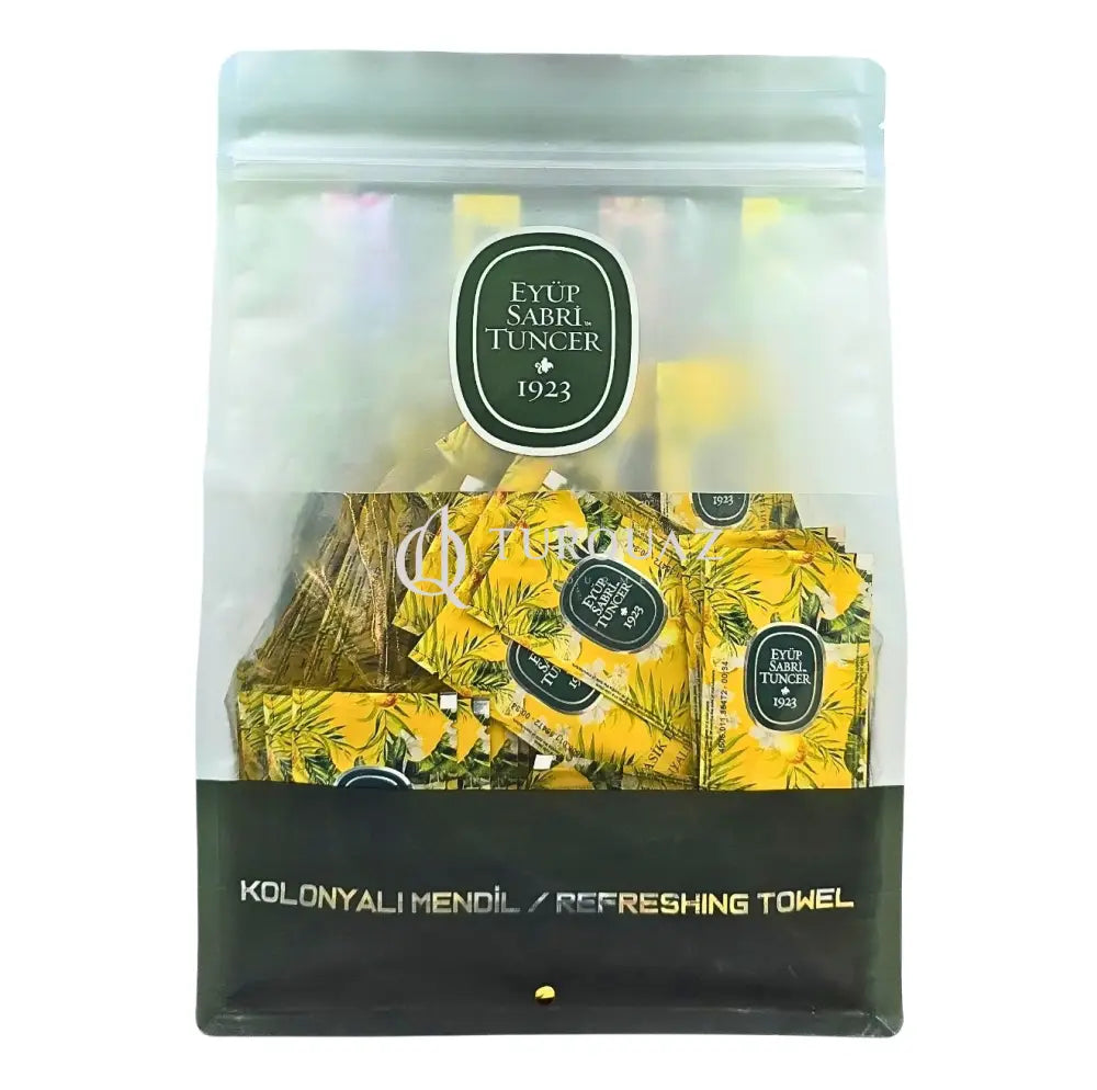 Eyup Sabri Tuncer Classic Lemon Cologne Towel 150pcs (Small Size) Eyup Sabri Tuncer Classic Lemon Cologne Towel 150