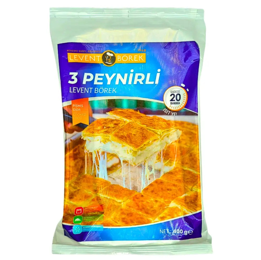 Levent Borek 3 Cheese Borek 400g Levent Borek Triple Cheese 400g