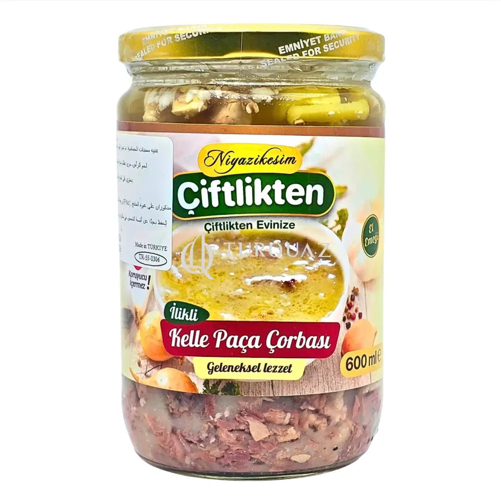 NiyaziKesim Kelle Paca Soup 600ml - Kelle paca Soup