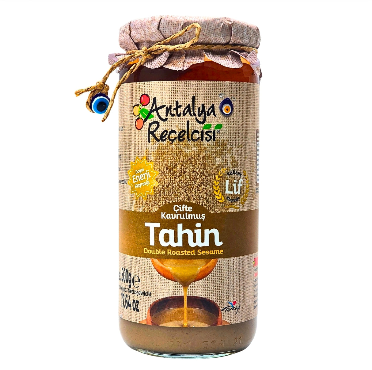 Antalya Recelcisi Double Roasted Tahin Cifte Kavrulmus 500g