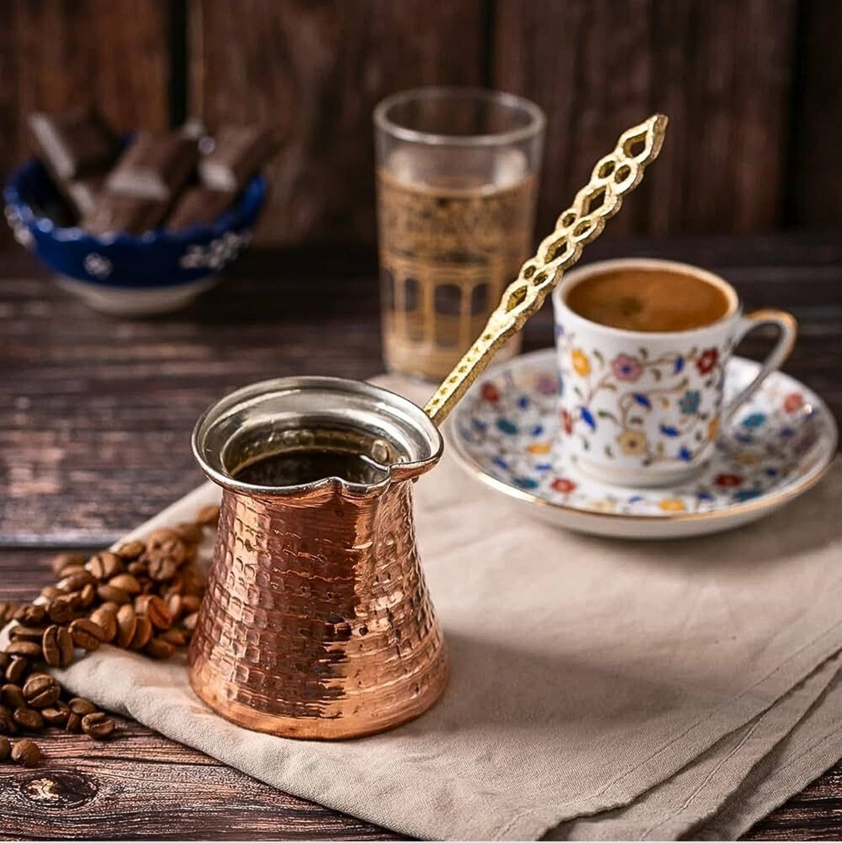 Turkish Coffee Copper Pot