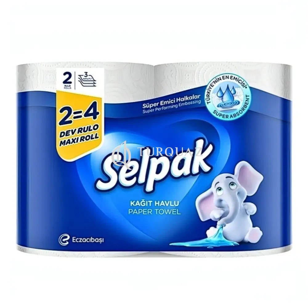 Selpak Giant Roll Kitchen Paper Towel 3ply X 2Roll Selpak Giant Roll 2 Roll Paper Towel