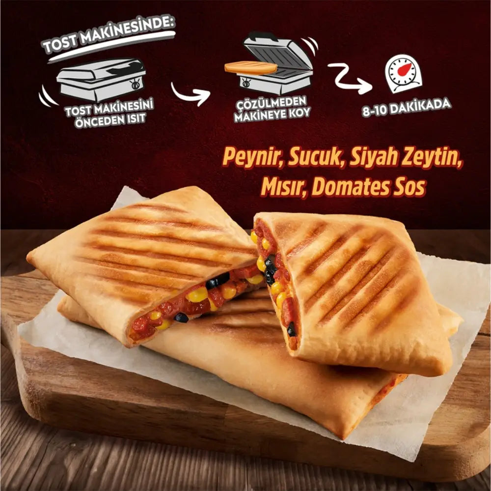 SuperFresh Pizza Toast 12x200g - SuperFresh Pizza Toast 12x200g