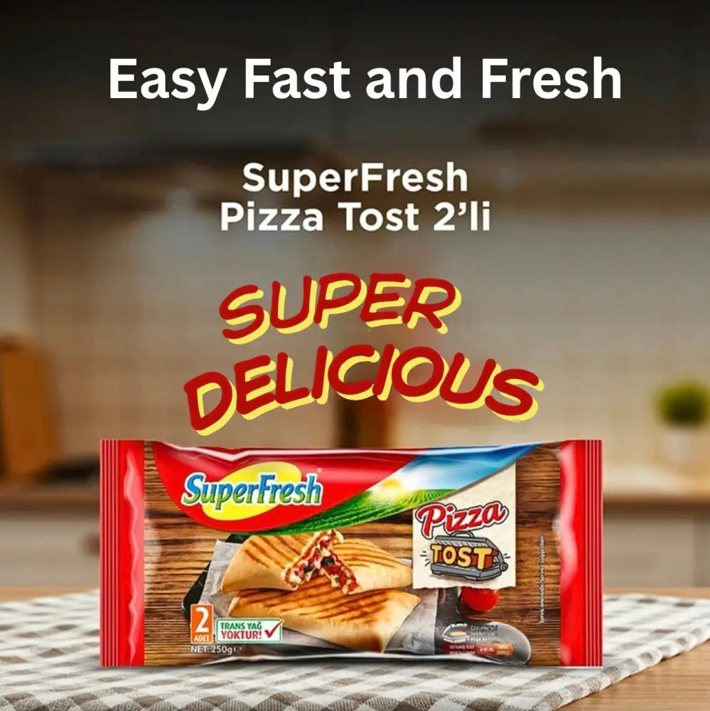 SuperFresh Pizza Toast 12x200g - SuperFresh Pizza Toast 12x200g