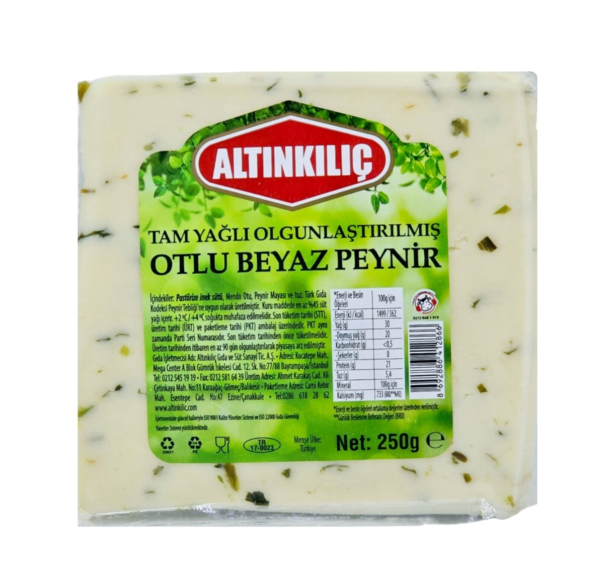 Altinkilic Herb Cheese 250g