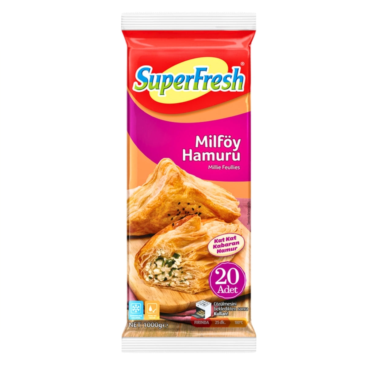 SuperFresh Puff Pastry 800g