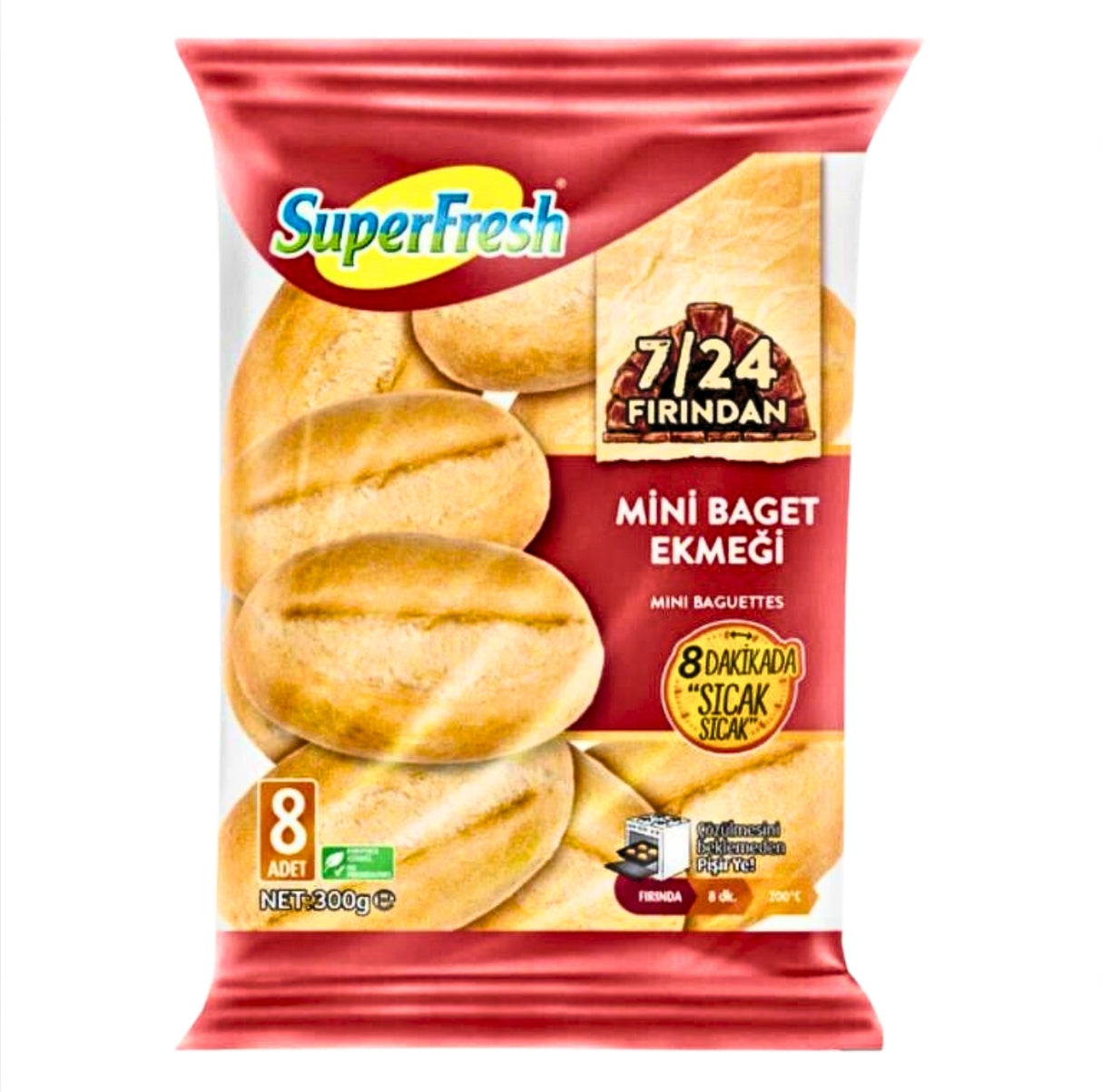 SuperFresh Mini Baget Bread 15pcs