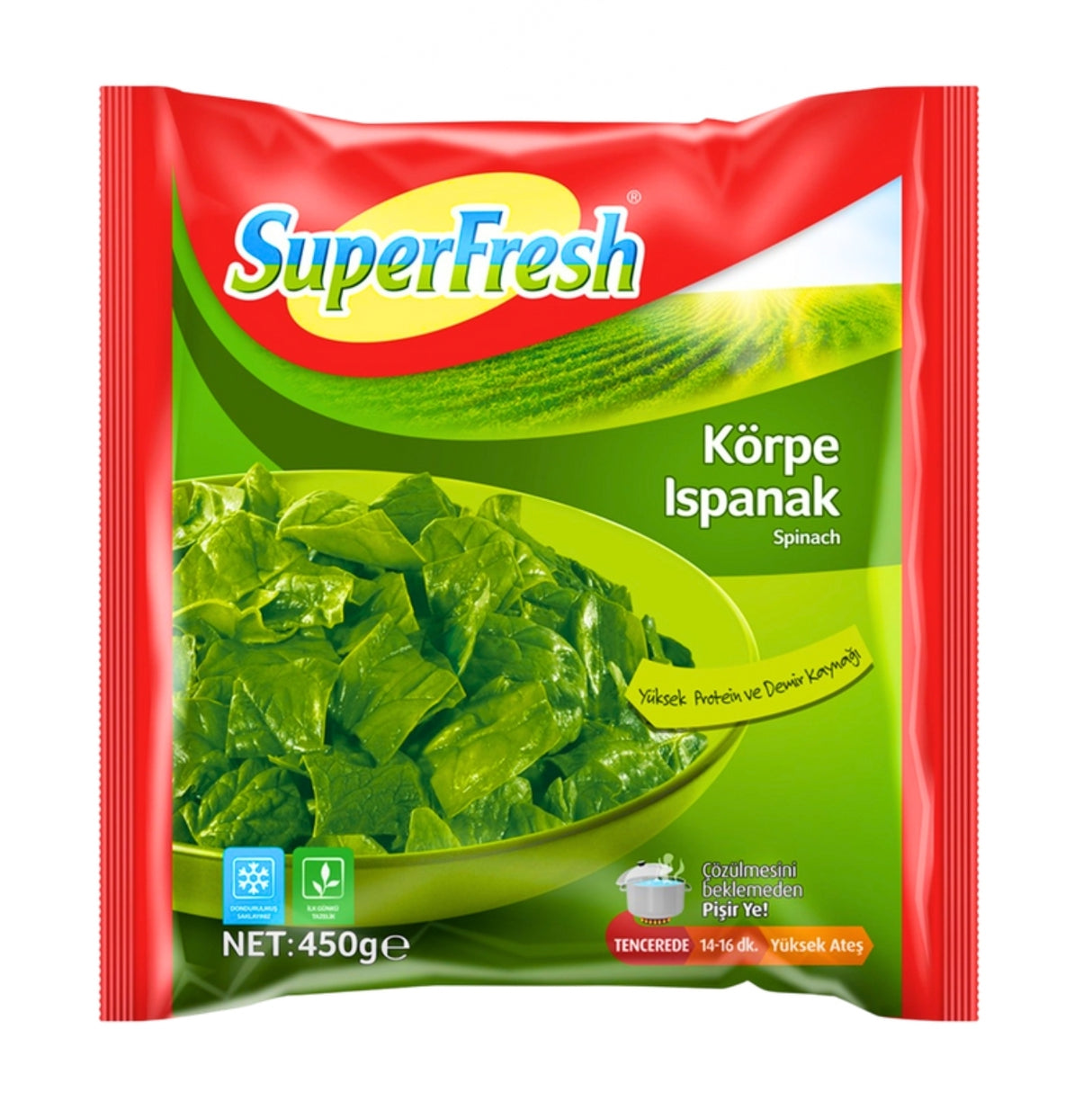 SuperFresh Spinach 450g