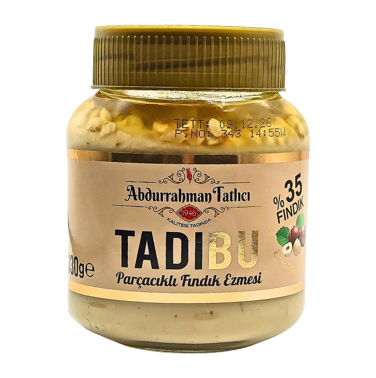 Abdurrahman Tatlici Tadibu Hazelnut Spread 330g