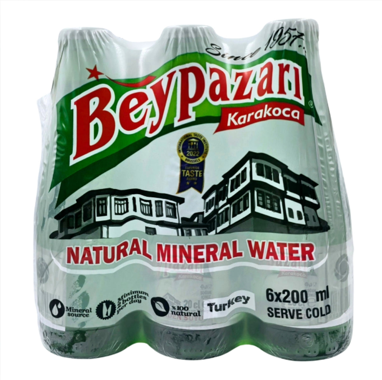 Beypazari Natural Mineral Water 6pcsX200ml