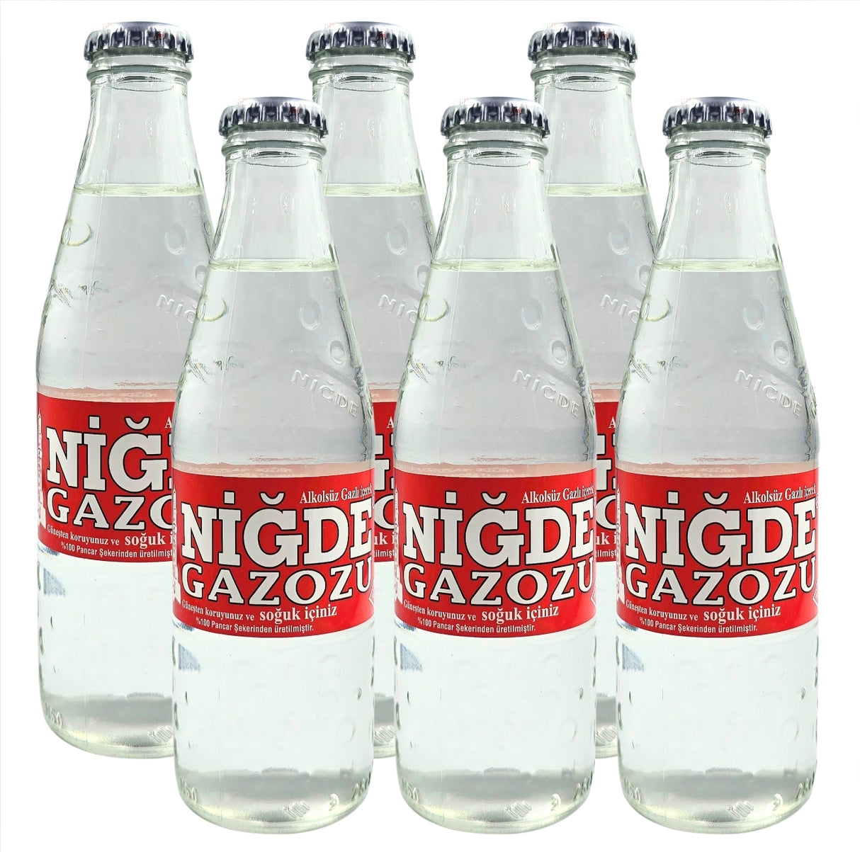 Nigde Gazozu Carbonated Soft Drink 6pcsX250ml