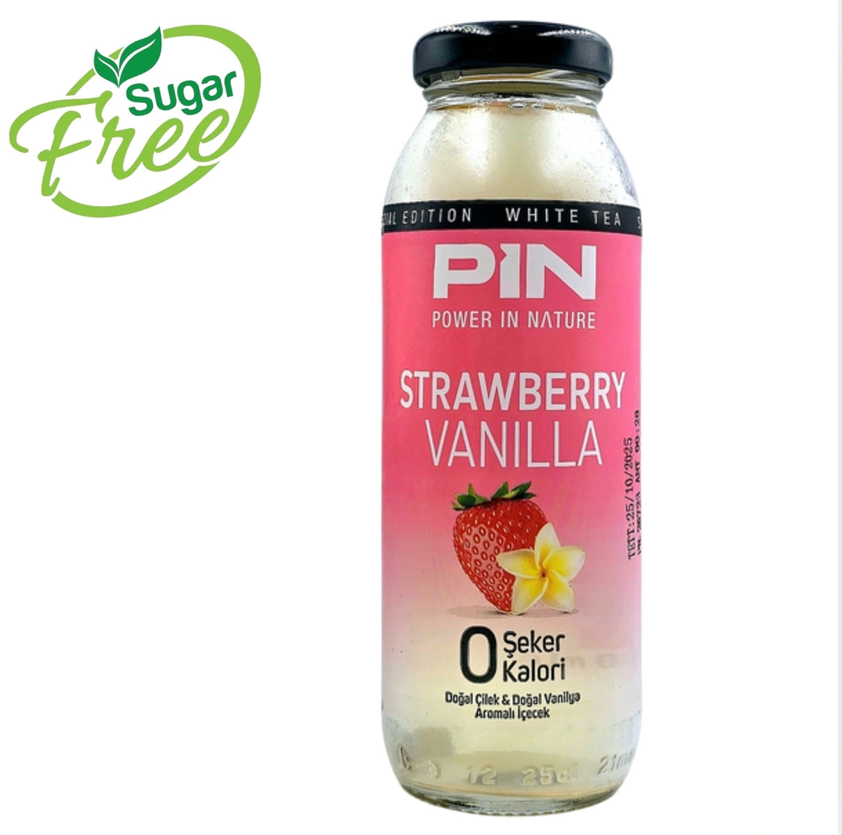 Pin Strawberry and Vanilla Tea 250ml