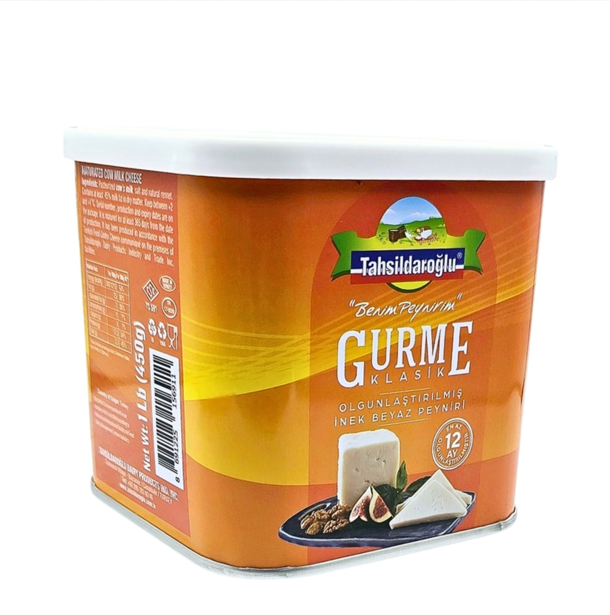 Tahsildaroglu 450g Gurme Classic Full Fat White Cheese