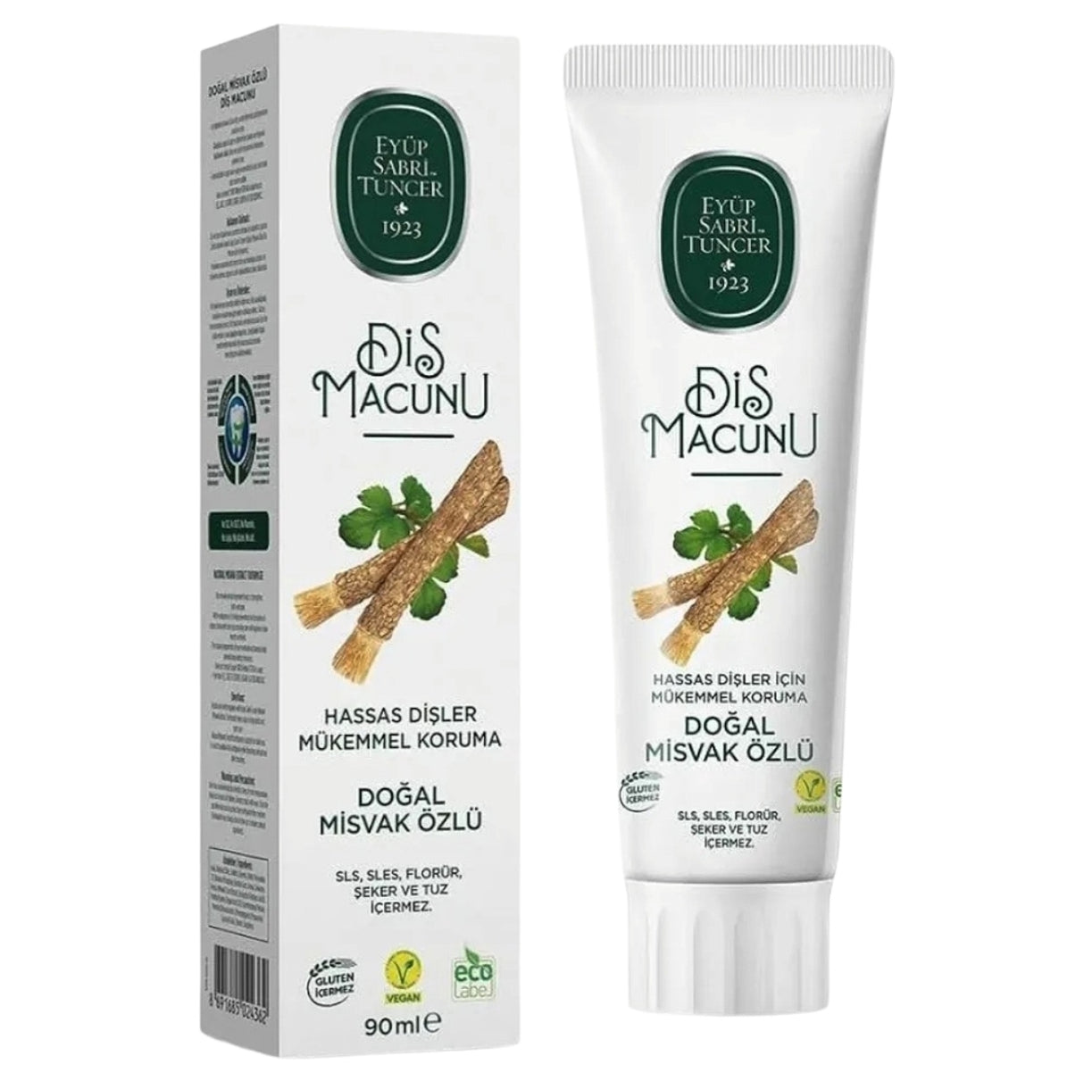 Eyup Sabri Tuncer Natural Misvak Ozlu Extract Toothpaste 90ml