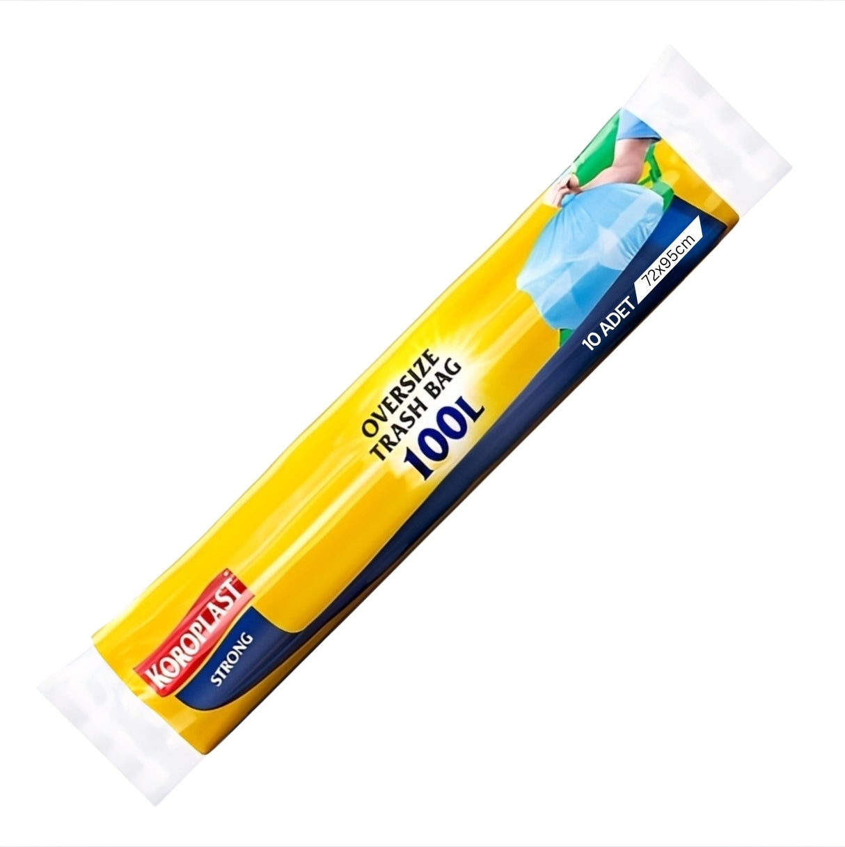 Koroplast Garbage Bag Industrial King Size Blue 10X72X95cm