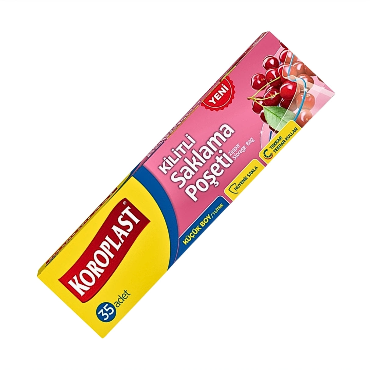 Koroplast Zip Lock Storage Bag Small Size 35X15X20cm