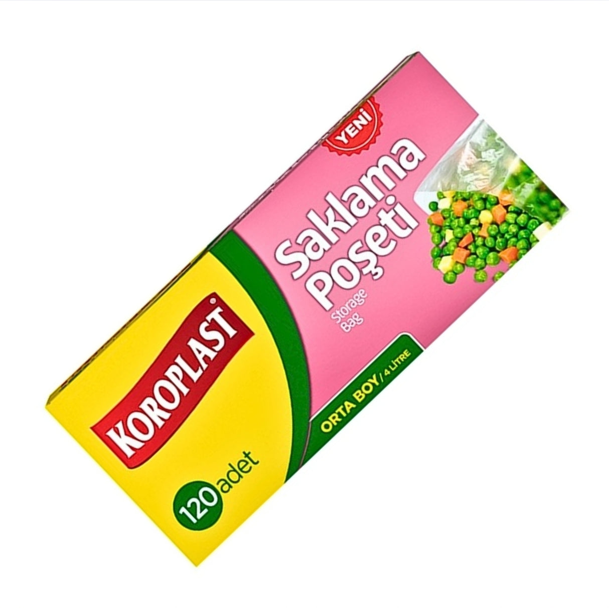 Koroplast Zip Lock Storage Bag Medium Size 120X24X38cm