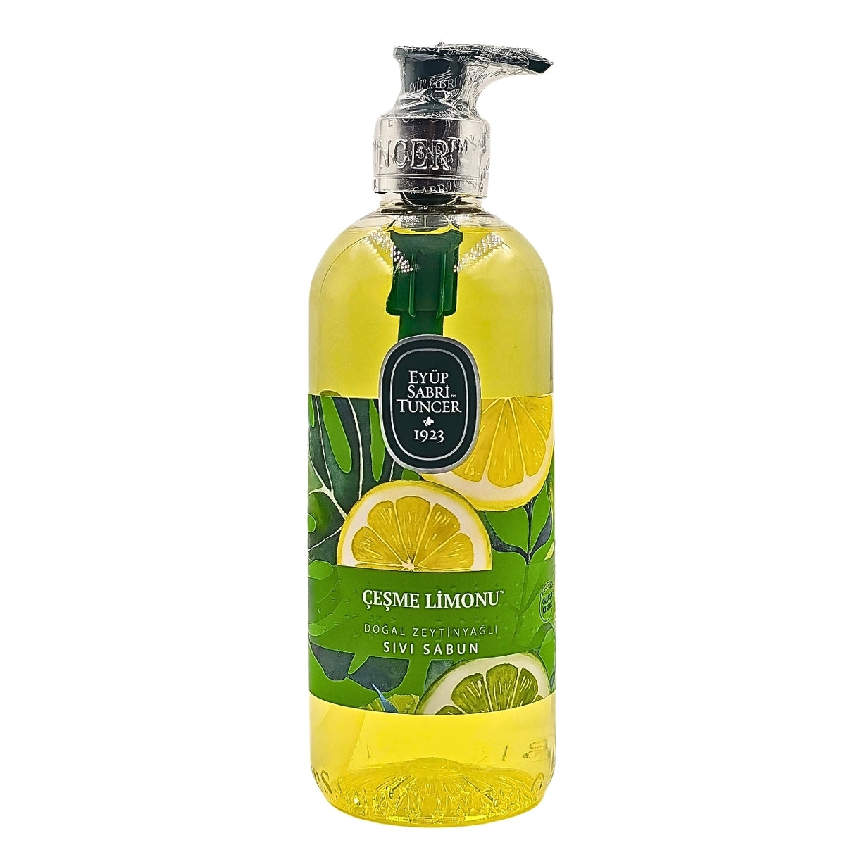 Eyup Sabri Tuncer Fountain Lemon Natural Olive Oil Liquid Soap 500ml