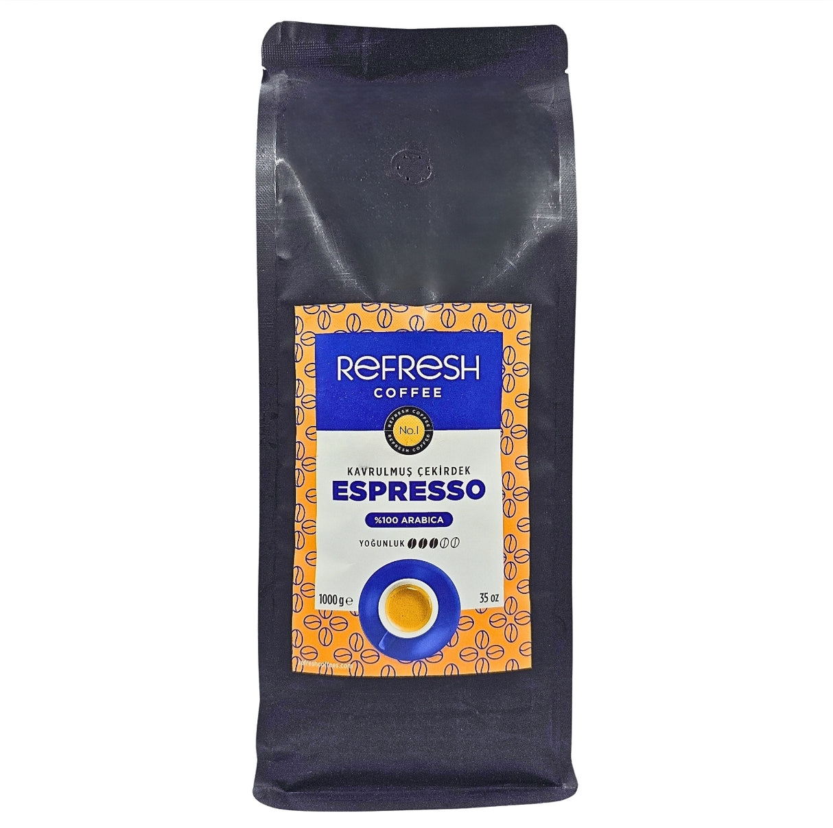 Refresh Espresso No.1 Roasted Seed 100% Arabica 1Kg