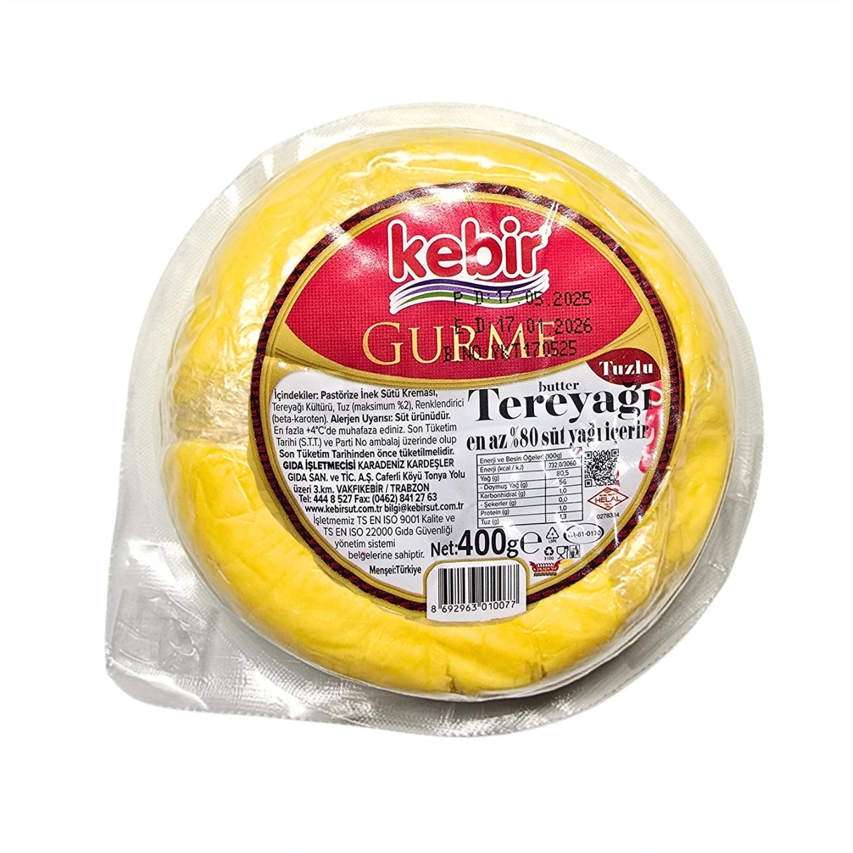 Kebir Gurme Butter Salted 400g