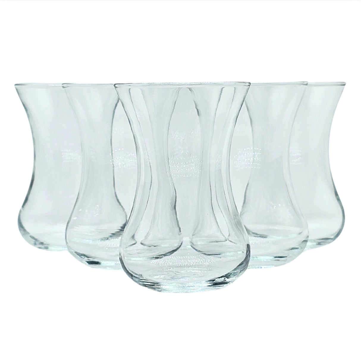 Pasabahce Vefa 6 Turkish Tea Glasses