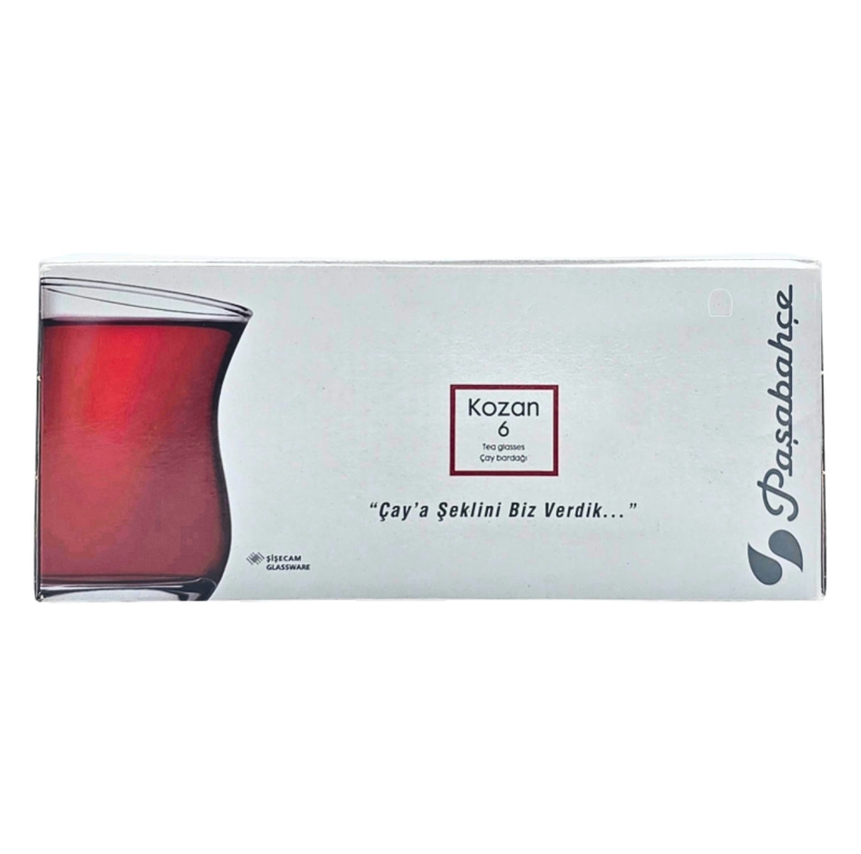 Pasabahce Kozan 6 Turkish Tea Glasses