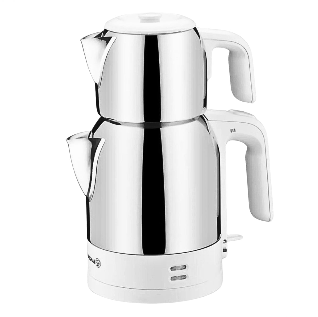 Korkmaz Demkolik White Turkish Tea Steel Machine