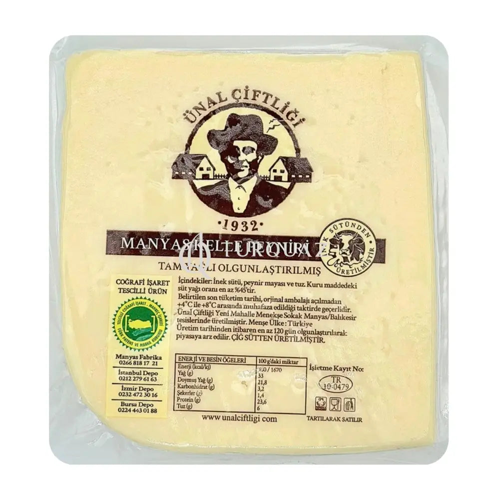 Unal Ciftligi Manyas Less Salt Cheese - TURKISH CHEESE