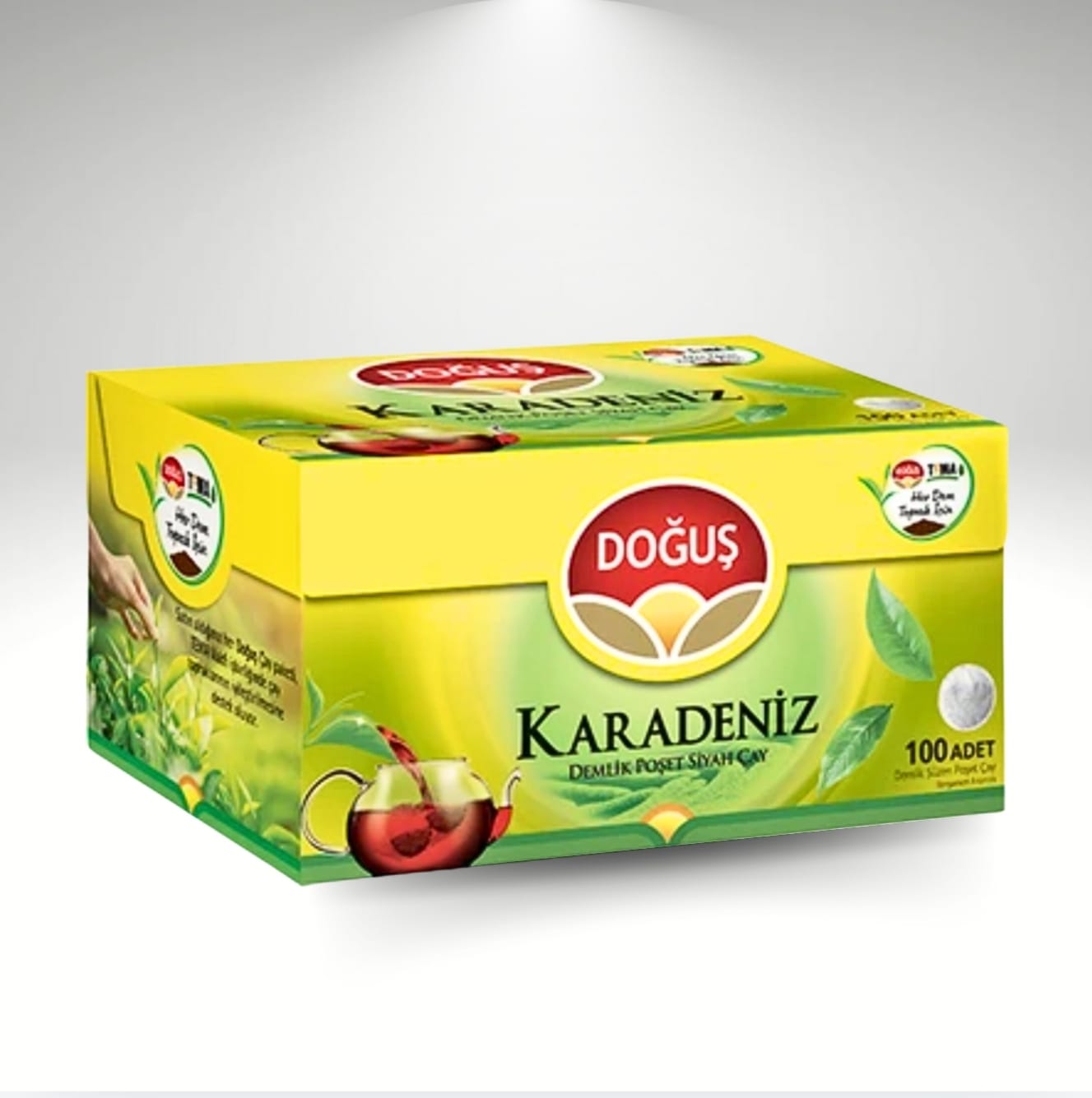 Dogus Karadeniz Suzme Poset Bergamot Black Tea 25x2 Gr