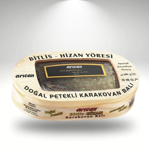 Arican Bitlis Hizan Flower Comb Honey 600 Gr