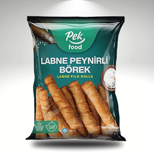 Pek Food  Labne Filo Rolls 400 Gr