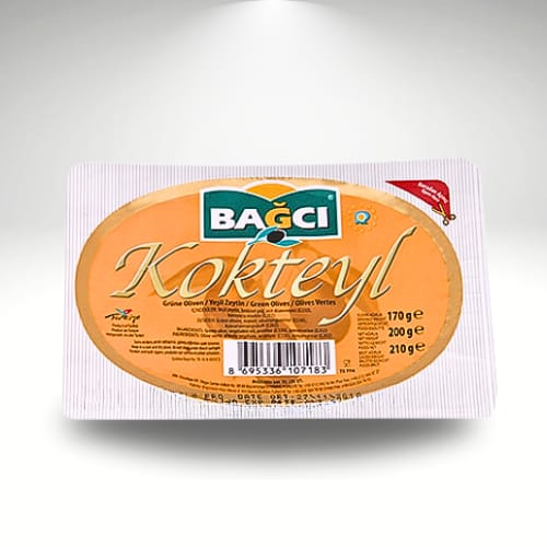 Bagci Cocktail Green Olive 200 Gr