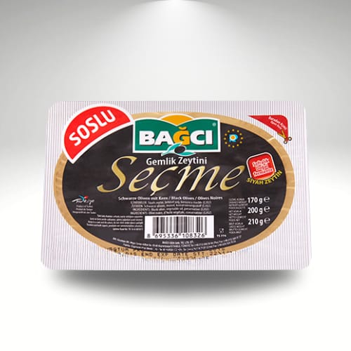 Bagci Secme Black Olive 200 Gr