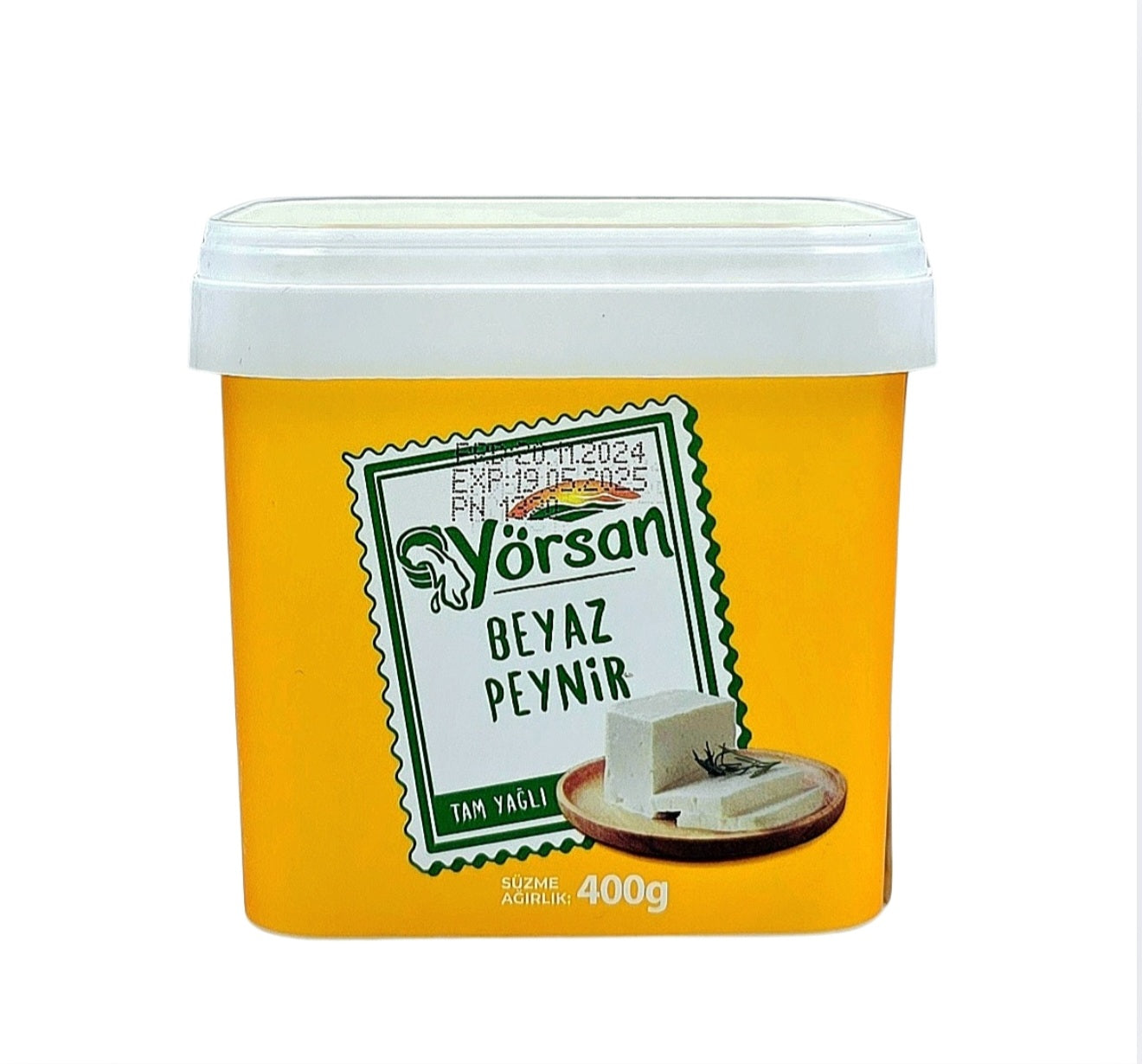 Yorsan Full Fat White Cheese 400g