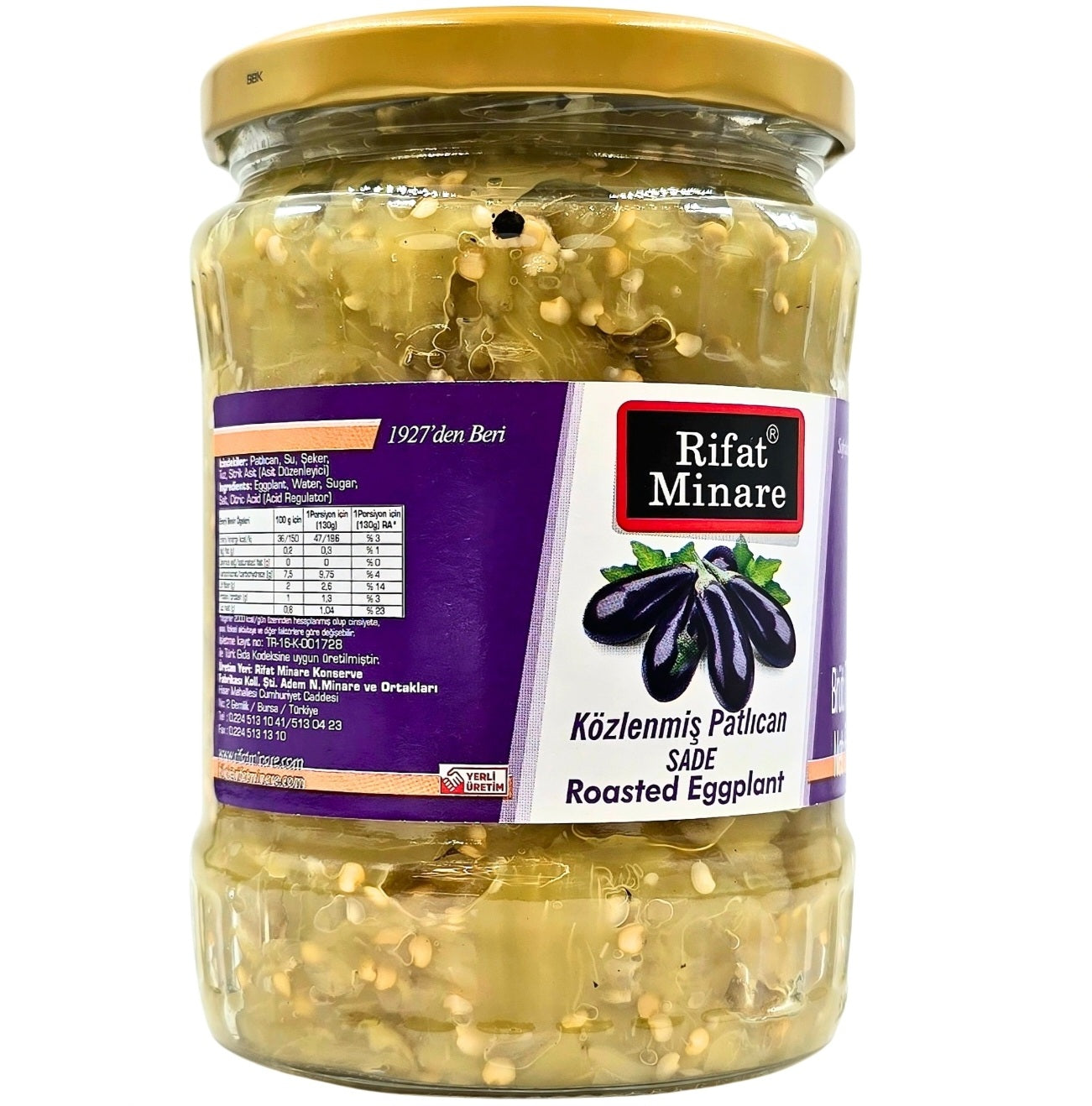 Rifat Minare Roasted Eggplant 510g