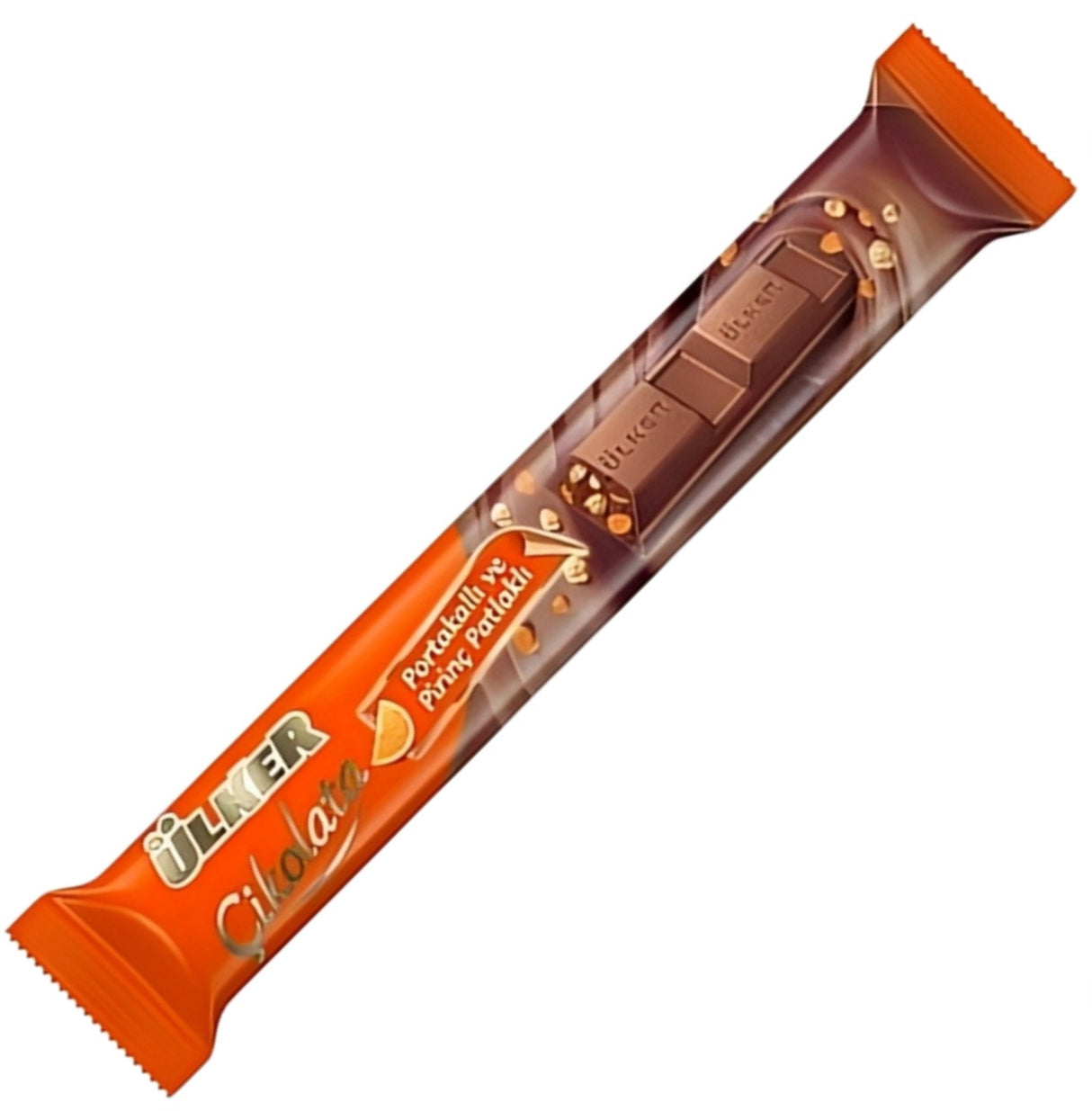 Ulker Chocolate Stick Orange Mix 14G