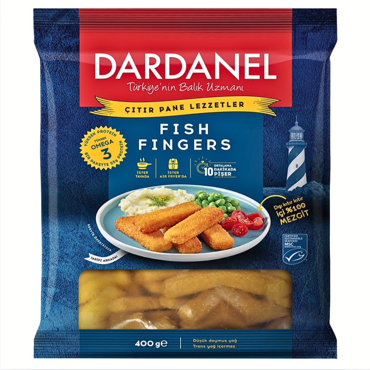 Dardanel Fish Finger 400 Gr