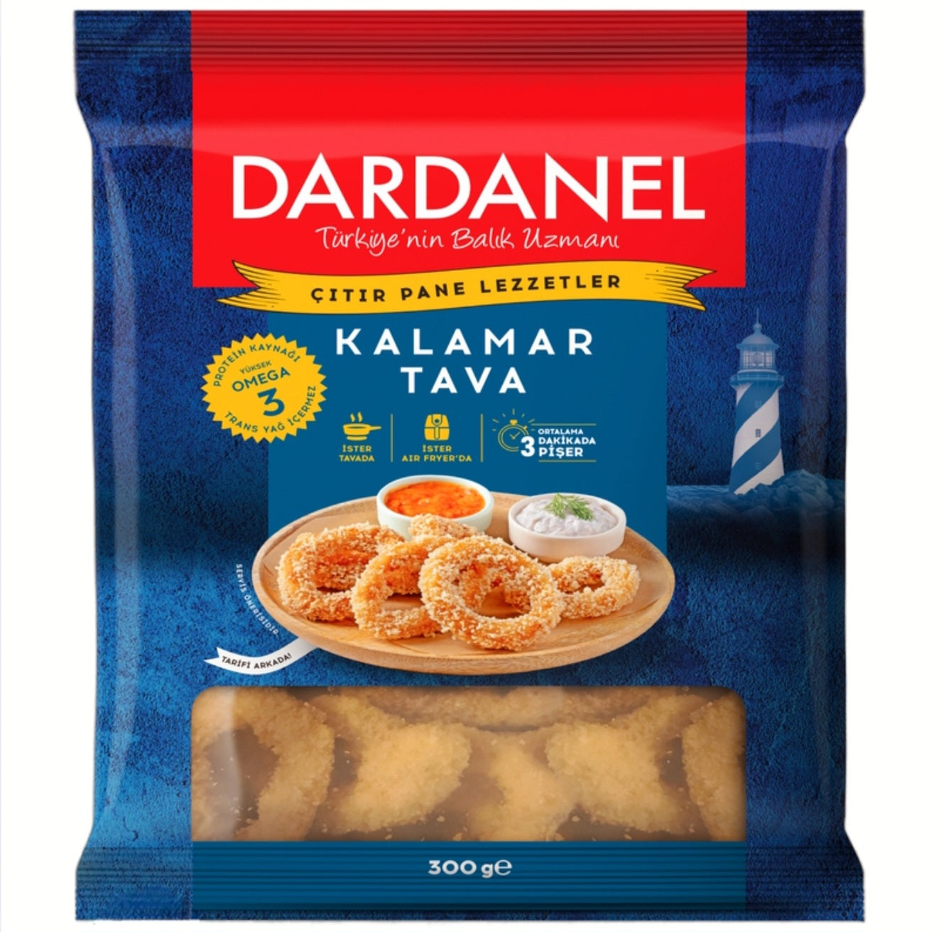 Dardanel Squid Rings 300g