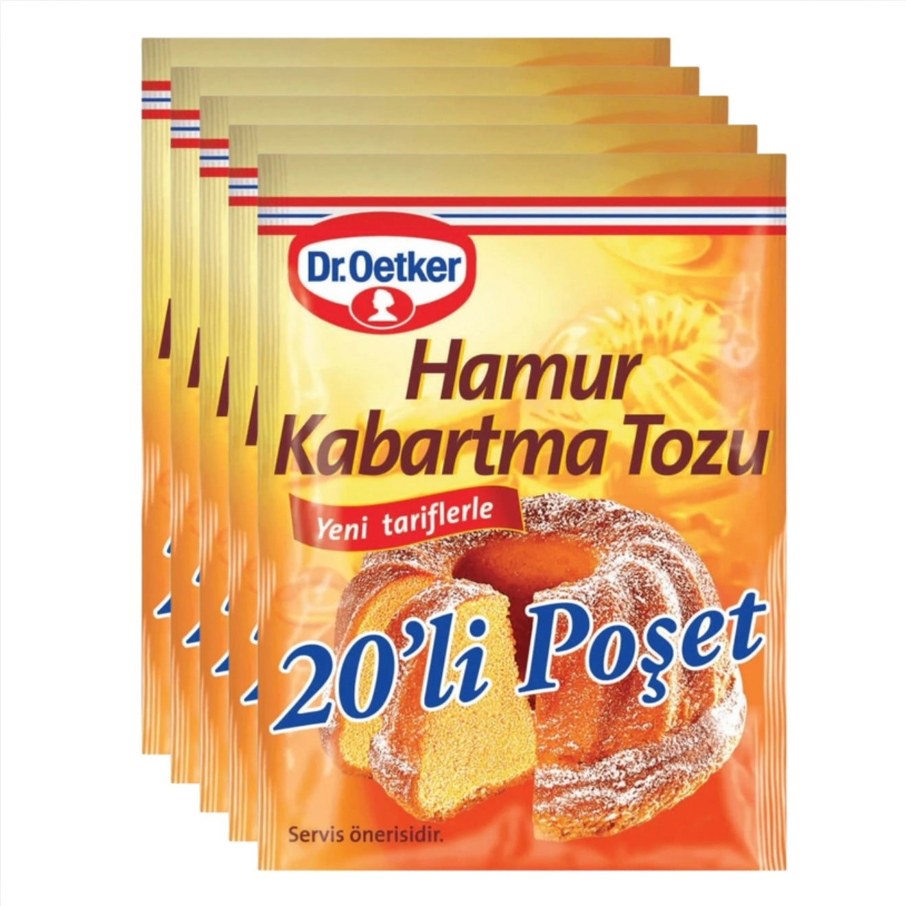 Dr.Oetker Dough Baking Powder 5pcsX10g