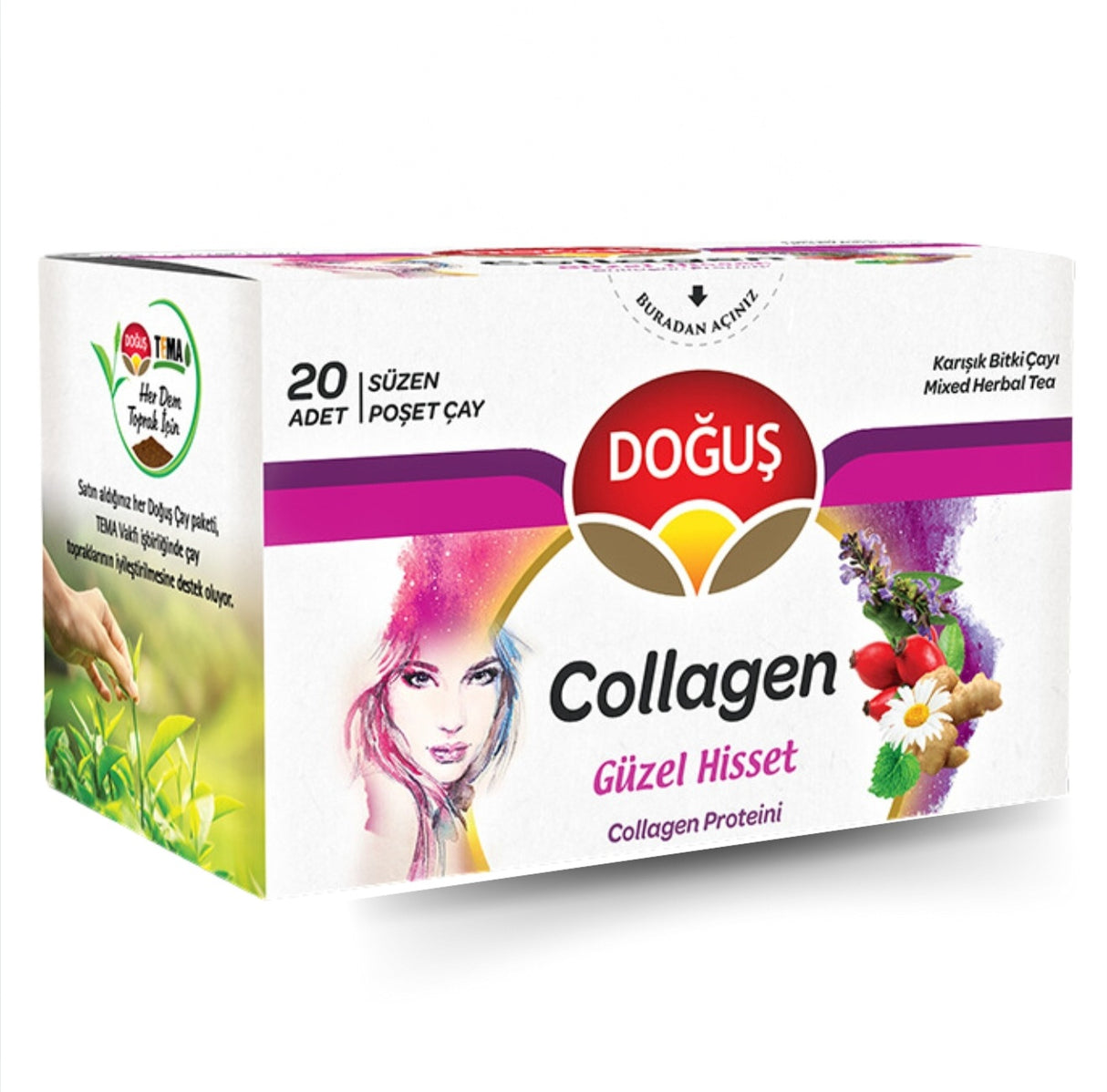 Dogus Mixed Herbal Collagen Tea 30g