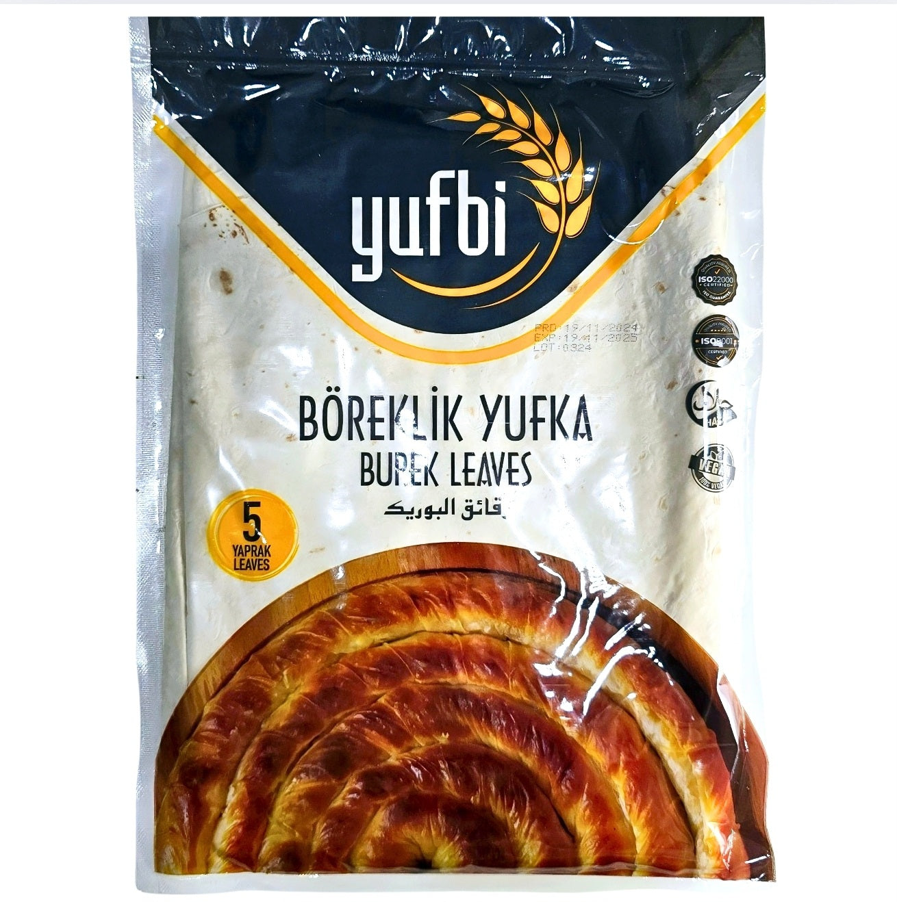Yufbi Pastry Dough 500g