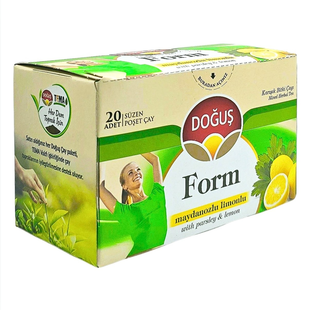 Dogus Form Mixed Herbal with Parsley & Lemon Tea 40g